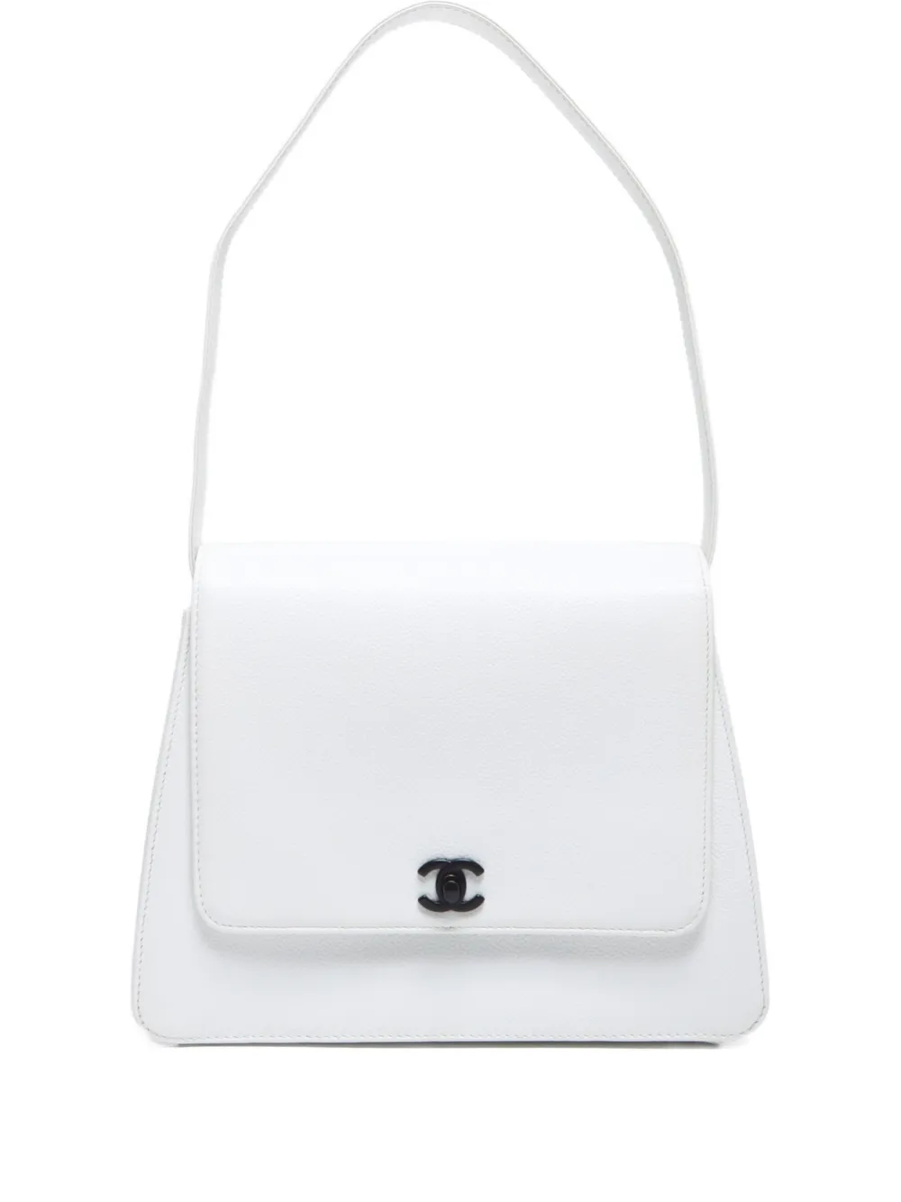 CHANEL Pre-Owned 1997-1999 CC Mark shoulder bag | White | Image 1