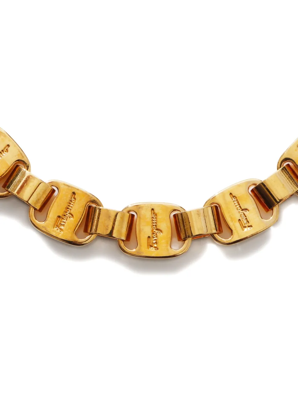 Ferragamo Pre-Owned 1980-2000s logo choker | Image 2