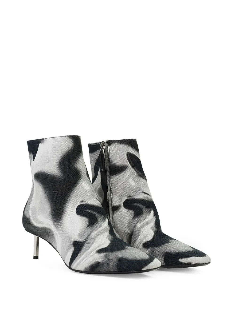 Off-white 50mm Liquid Melt Allen Ankle Boots In Multi