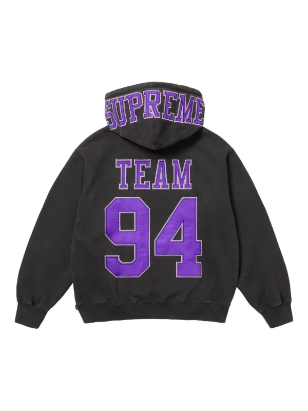 【本物保証 /関税・送料無料】Supreme Team 94 Hooded Supreme Team 94 Hooded Sweatshirt Aqua Men's - SS25 - US