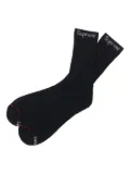 Supreme x Hanes Crew socks (pack of four) - Black