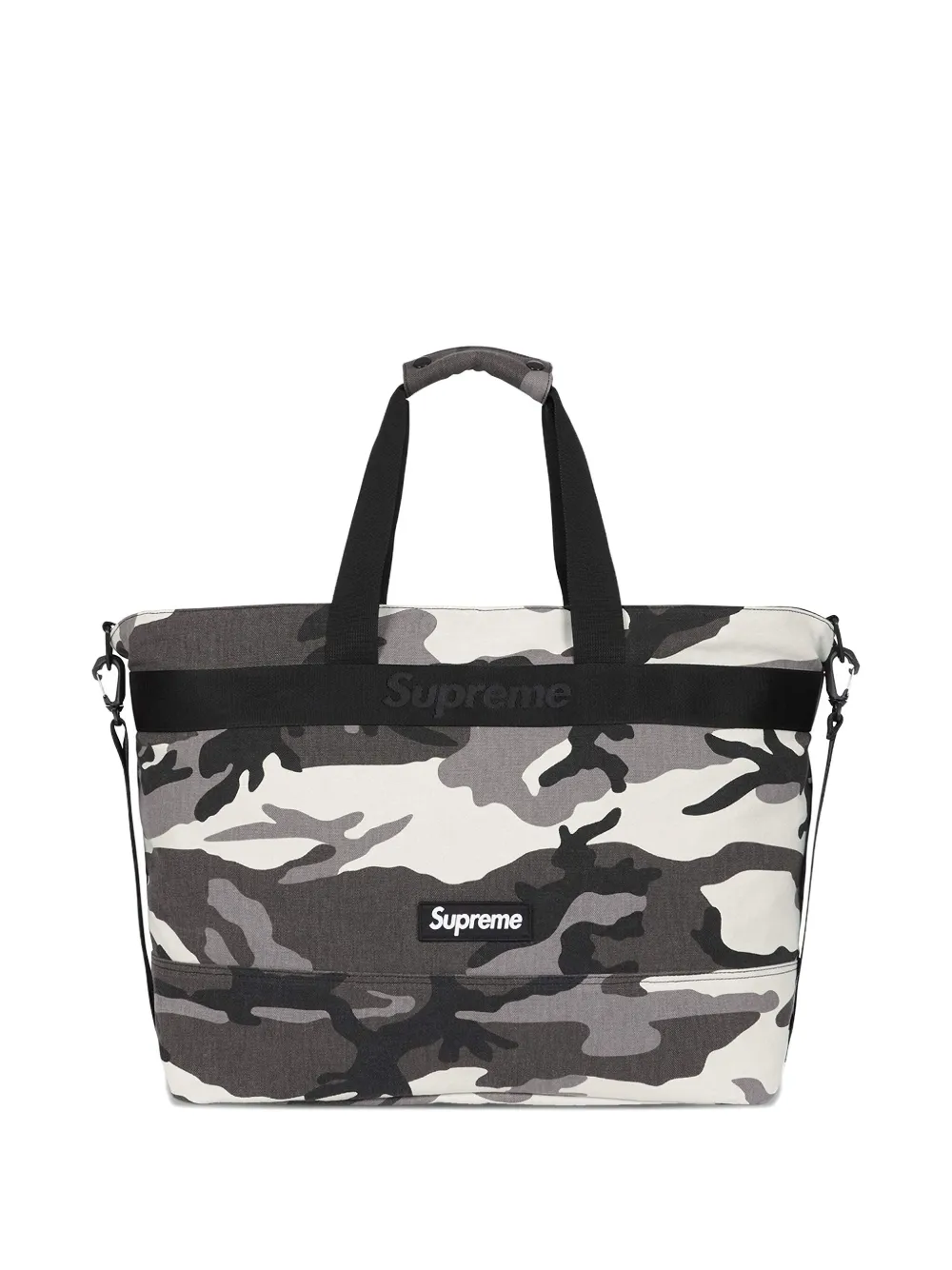 Supreme Snow Tote Bag In Black