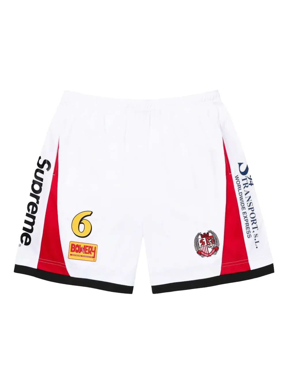 Supreme soccer shorts | White | Image 1