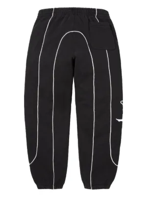 Supreme Curve Piping Track Pants | Black | FARFETCH