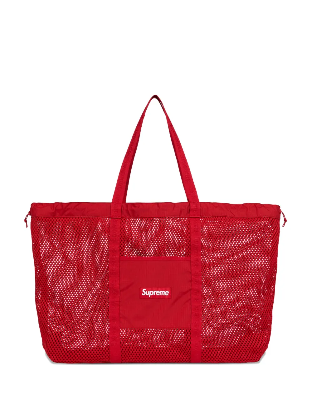 Supreme Mesh shopper Rood
