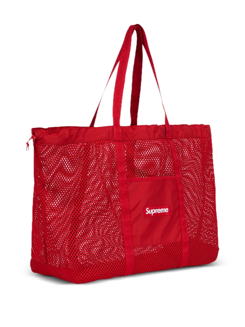 Supreme Mesh shopper Rood