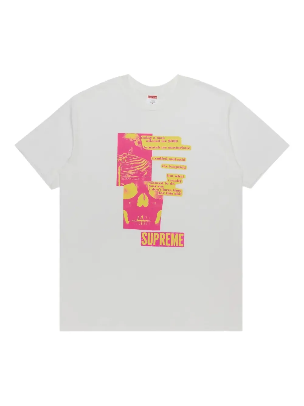 Supreme playera Anatomy | blanco | Image 1