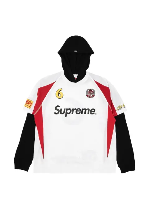 Supreme hooded T-shirt