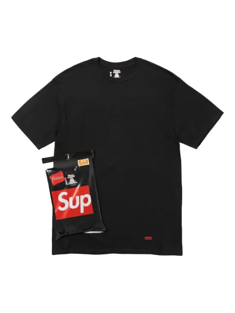 Supreme x Hanes Tagless T-shirt (pack of three)