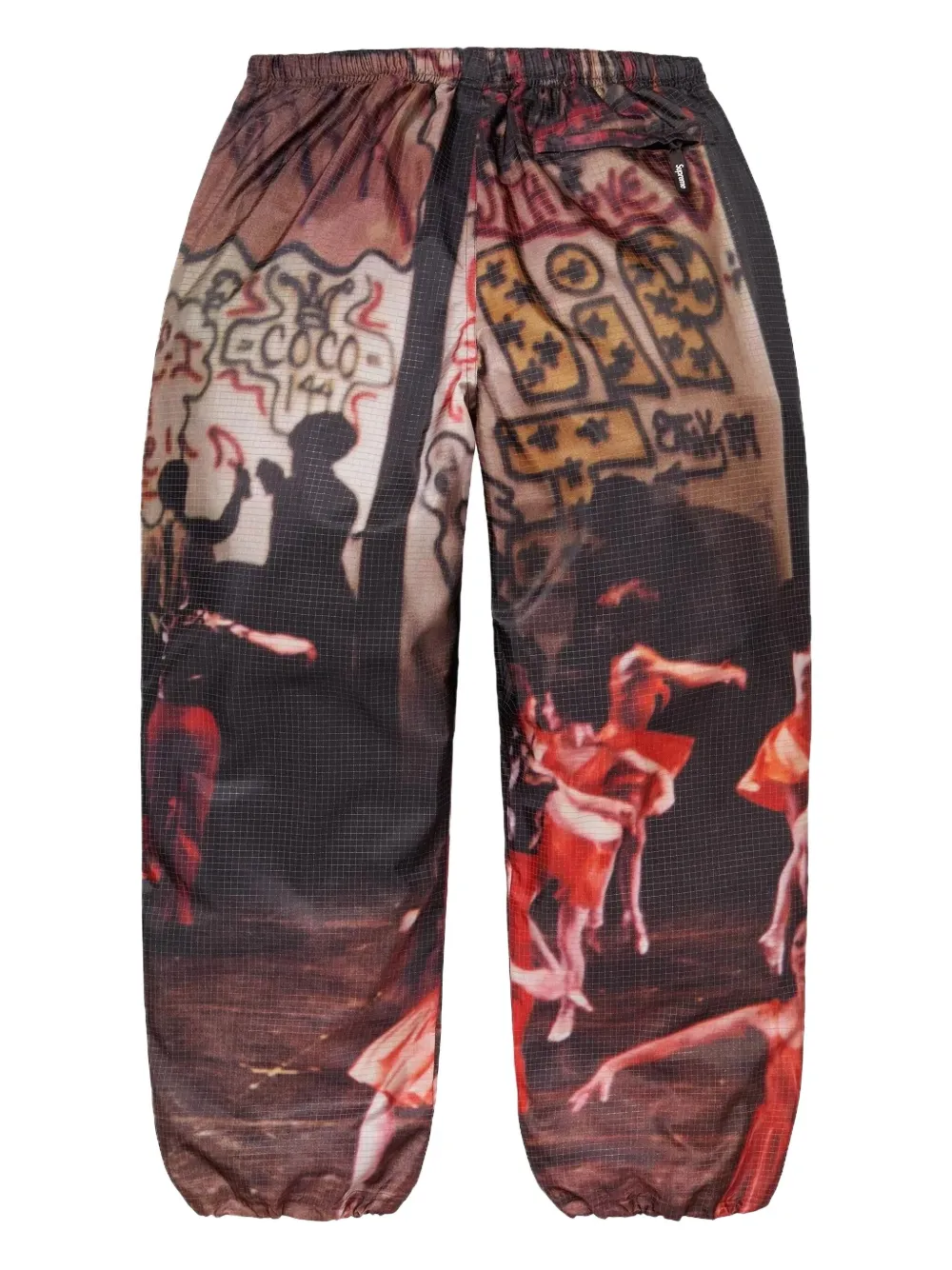 Supreme pantalon de jogging à design réfléchissant | Pantalons de survêtement | Image 2