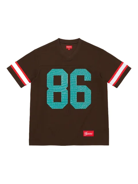 Supreme suéter Faux Croc Football