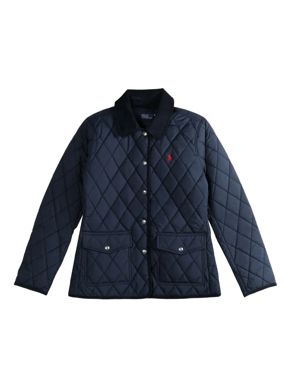 Polo Ralph Lauren quilted pocket jacket - ブルー Polo Ralph Lauren quilted pocket jacket - ブルー