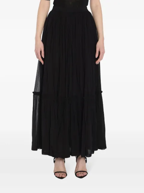 Saint Laurent ruffled skirt