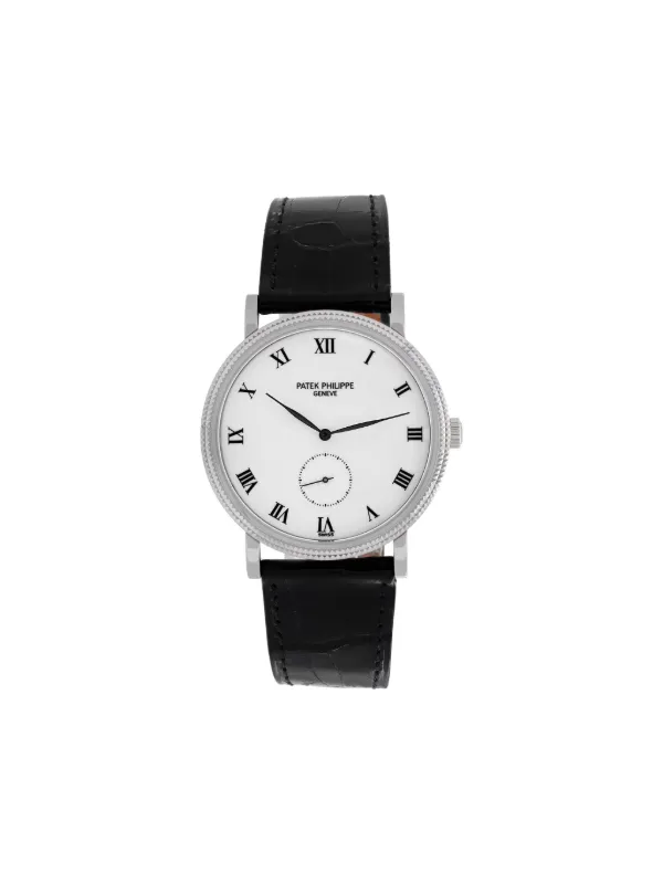 Patek Philippe Pre-Owned カラトラバ 33mm | ホワイト | FARFETCH JP