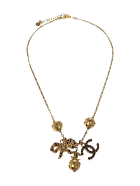 CHANEL Pre-Owned 2003 CC-charm necklace