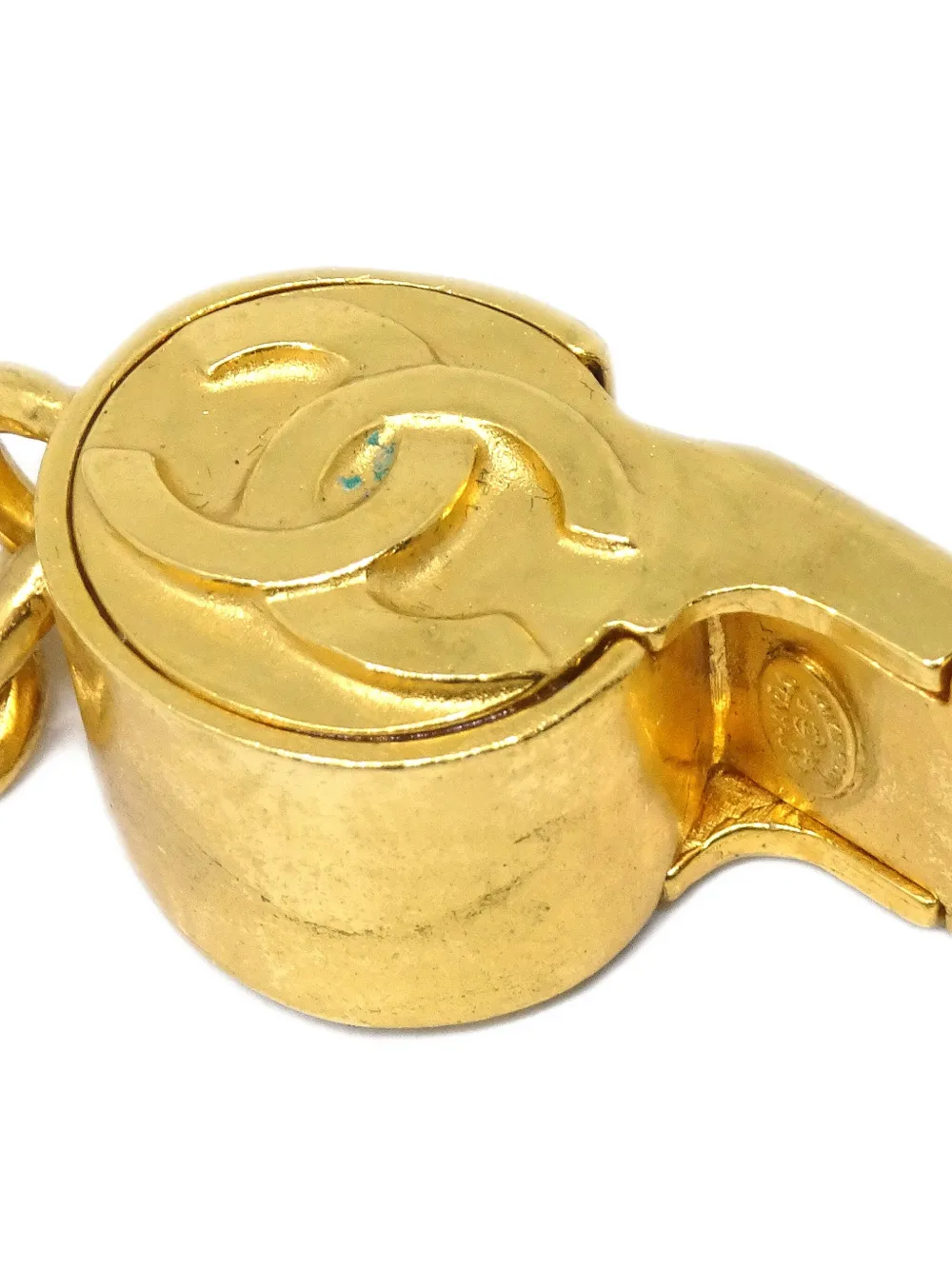 CHANEL Pre-Owned 1996 whistle keyring | Image 2