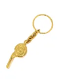 CHANEL Pre-Owned 1996 whistle keyring - Gold