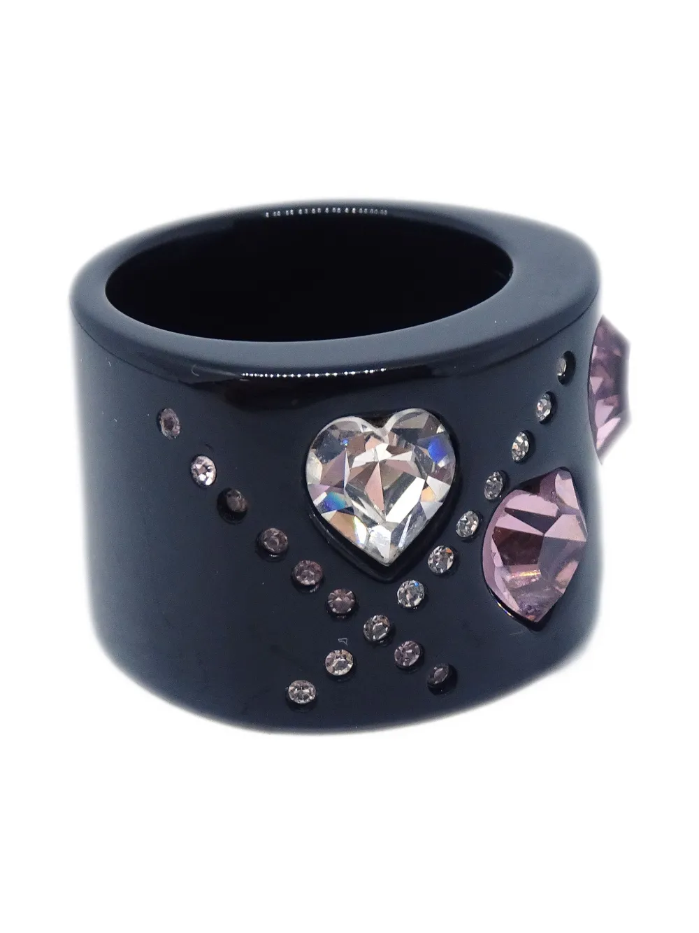 CHANEL Pre-Owned 2004 crystal-embellished ring | Image 2
