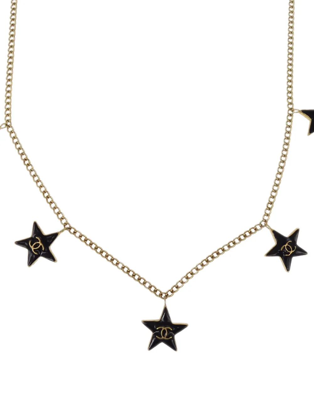 Pre-owned Chanel 2003 Star-pendant Necklace