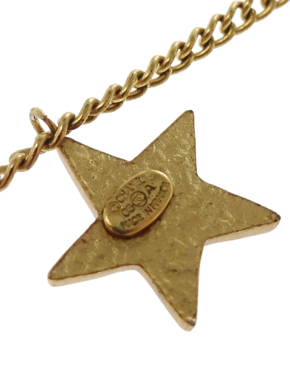 Pre-owned Chanel 2003 Star-pendant Necklace