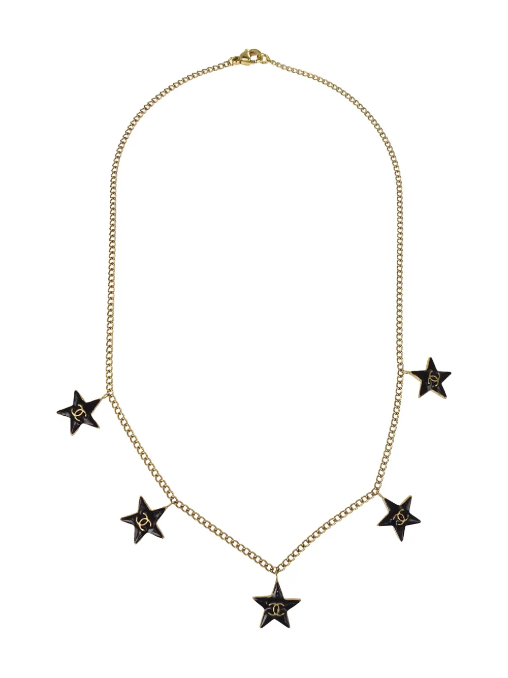 Pre-owned Chanel 2003 Star-pendant Necklace