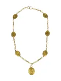 CHANEL Pre-Owned 1990-2000s medallion-charms necklace - Gold