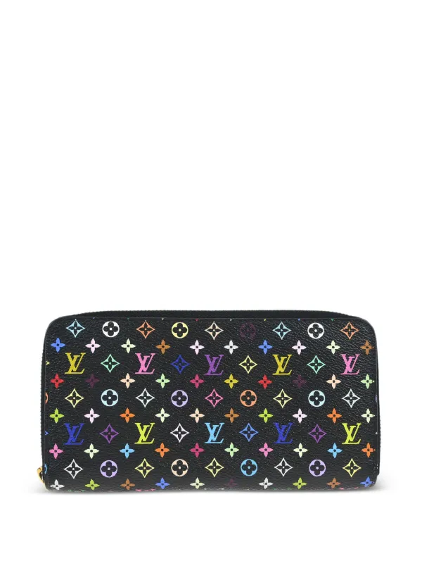 Louis Vuitton Pre-Owned x 村上隆 2016 モノグラム マルチカラー財布