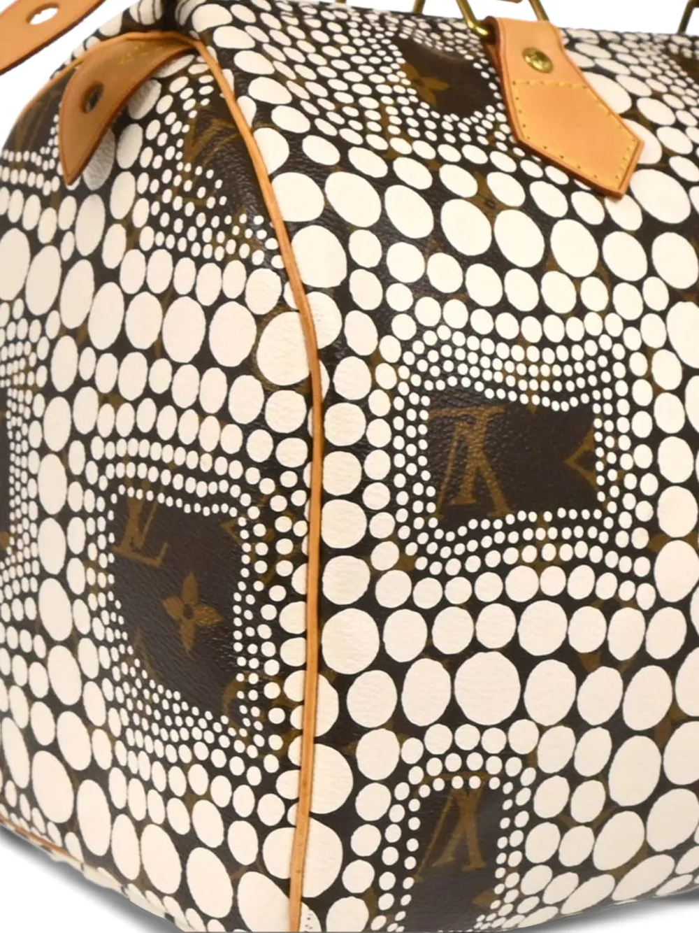 Pre-owned Louis Vuitton X Yayoi Kusama 2012 Town Speedy 30 Handbag