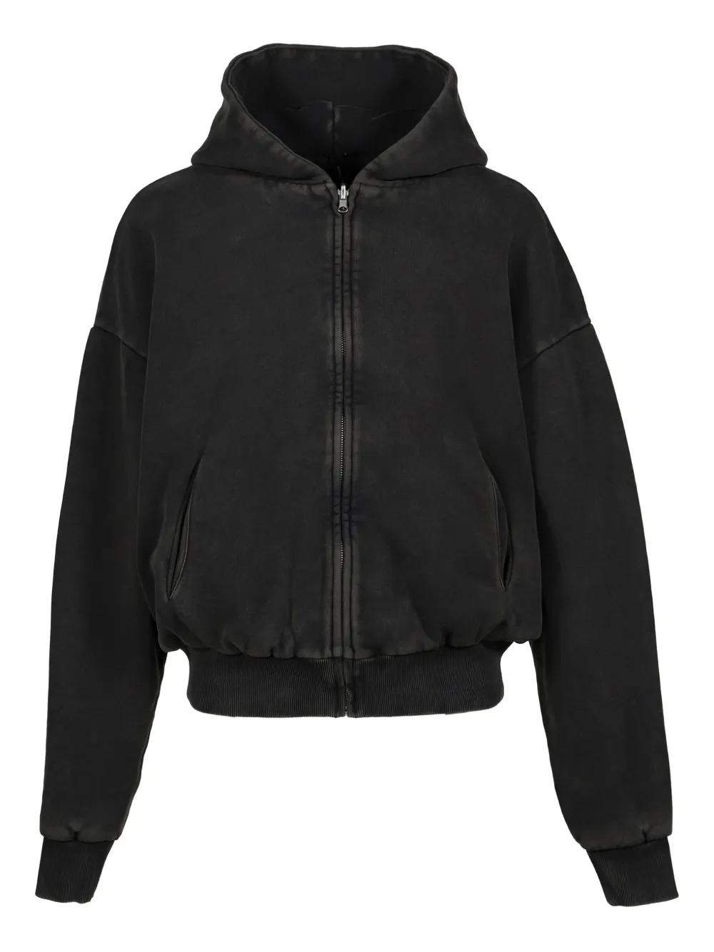 ENTIRE STUDIOS hoodie en coton à fermeture zippée | noir | Image 1