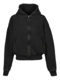 ENTIRE STUDIOS cotton zip-up hoodie - Black