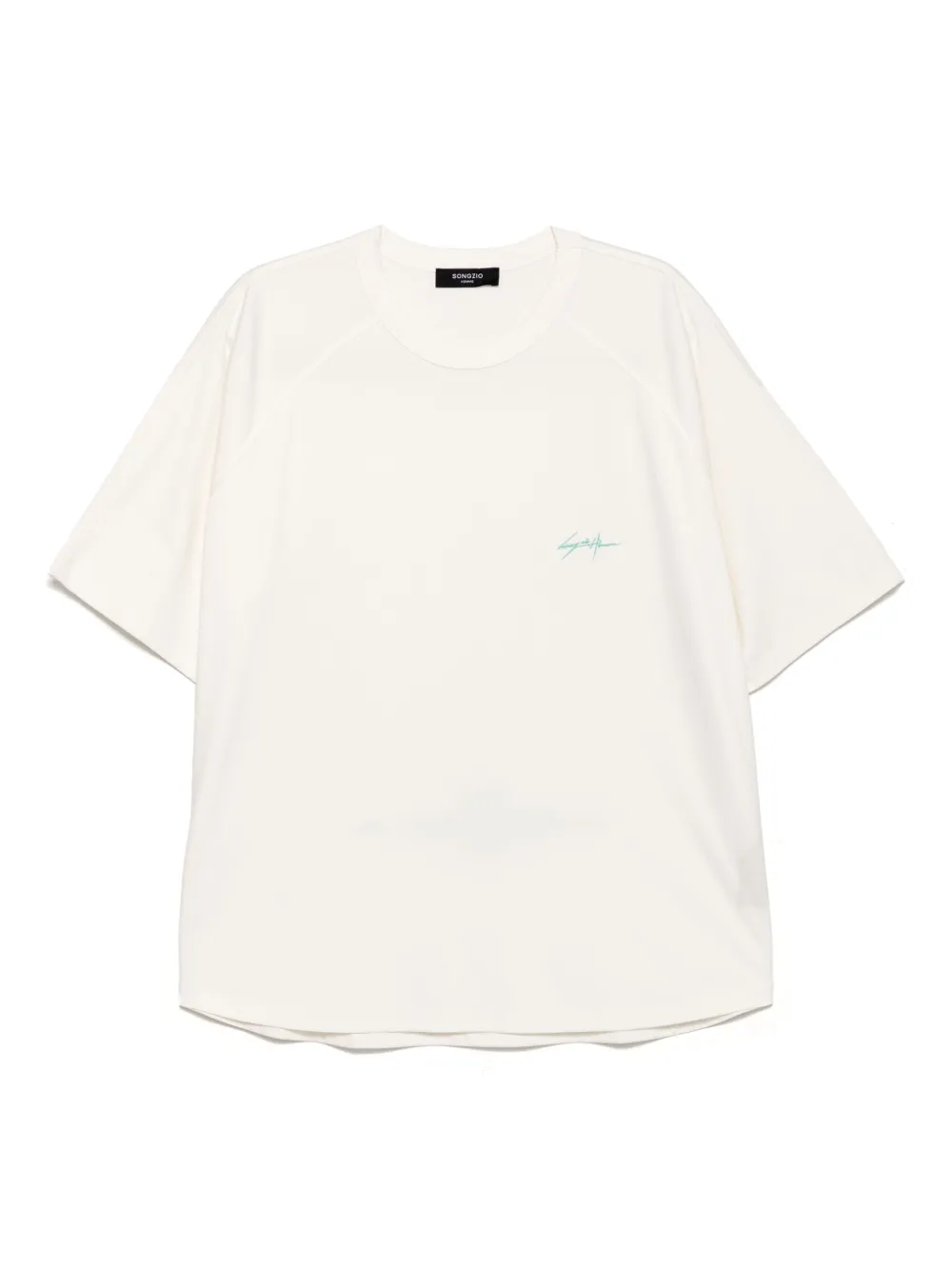 Bright-stars painted T-shirt