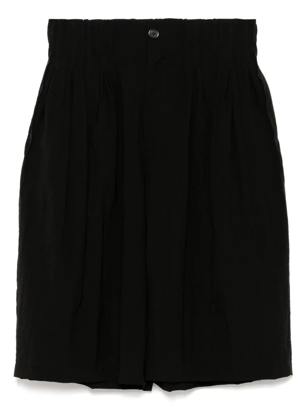 SONGZIO Polydart wide-leg shorts | Black | Image 1