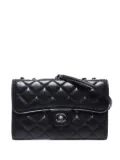 CHANEL Pre-Owned 2013-2014 flap shoulder bag - Black