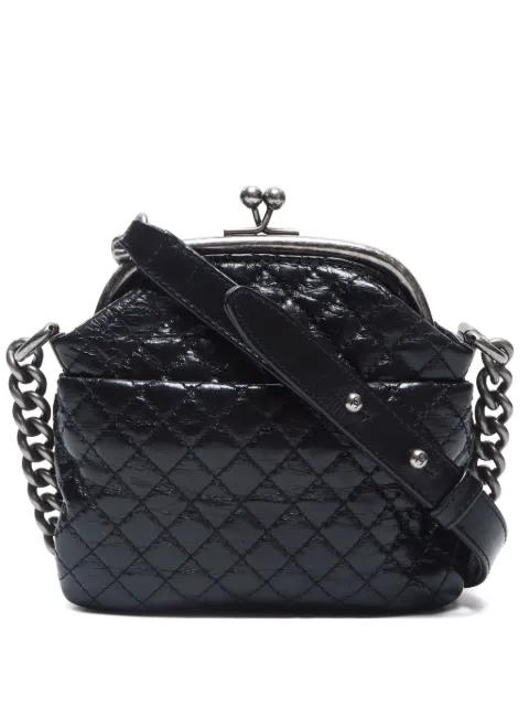 CHANEL Pre-Owned 2015-2016 diamond-quilted shoulder bag