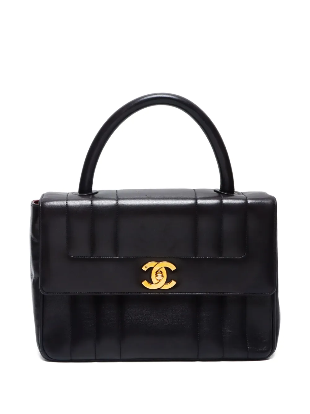 CHANEL Pre-Owned 1994-1996 マドモアゼル ハンドバッグ - ブラック CHANEL Pre-Owned 1994-1996 マドモアゼル ハンドバッグ - ブラック