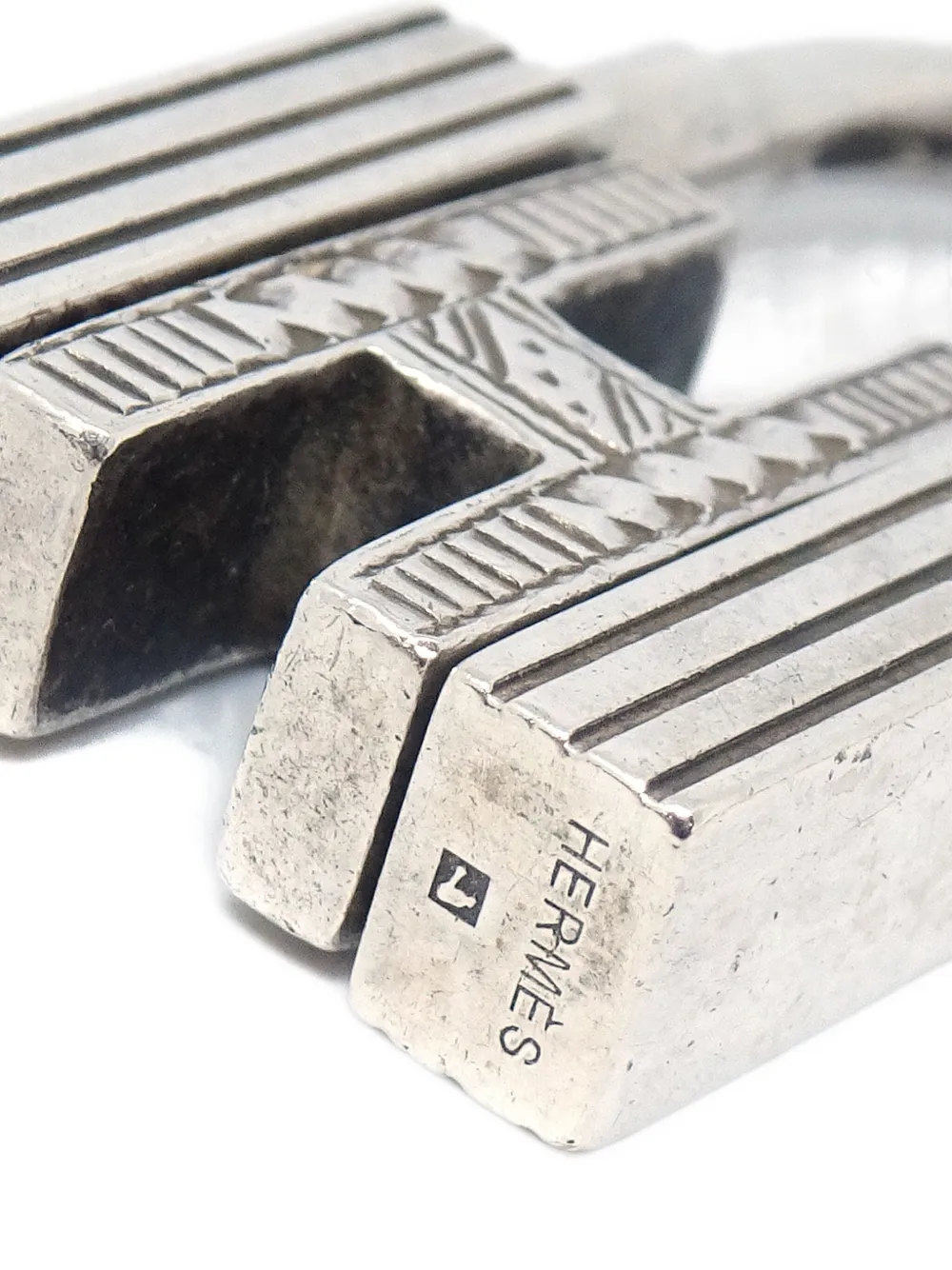 Pre-owned Hermes 1990-2000s Touareg H Cadena Charm