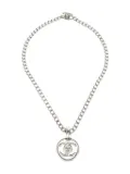 CHANEL Pre-Owned 1997 medallion-pendant necklace - Silver