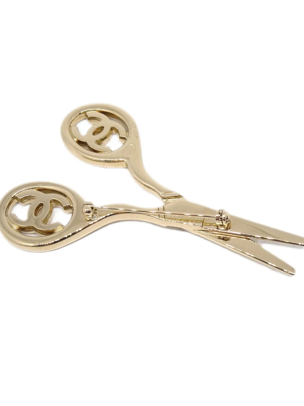 CHANEL Pre-Owned broche ciseaux (2002) | Image 2
