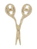 CHANEL Pre-Owned 2002 scissors brooch - Gold