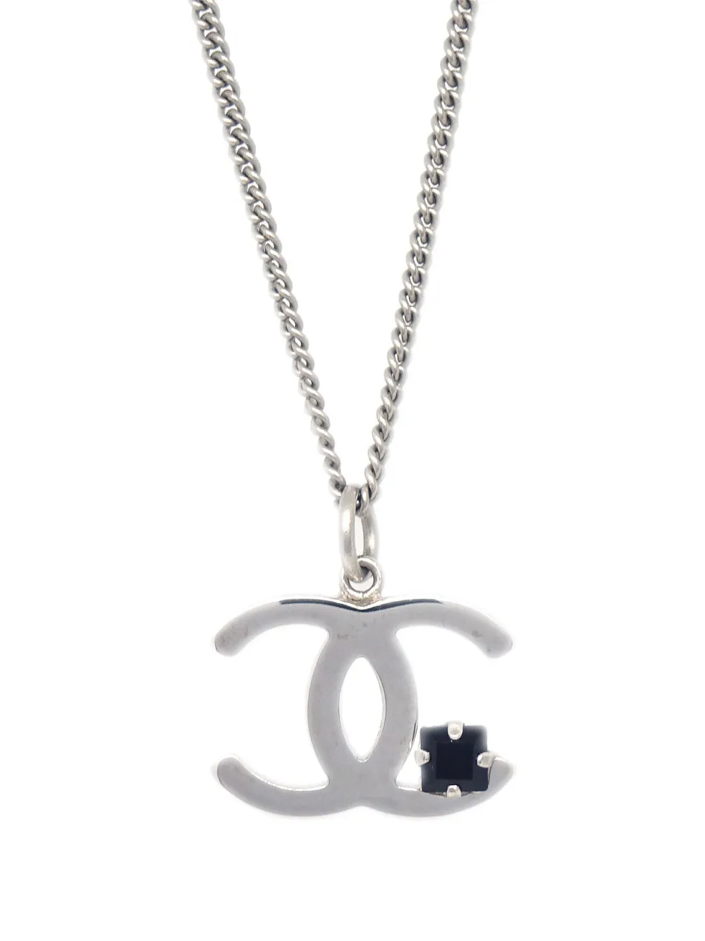 CHANEL Pre-Owned collier à pendentif CC (2005) | Image 2
