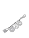 Hermès Pre-Owned 1990-2000s Amulet Bull Lock keychain - SILVER