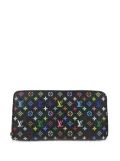 Louis Vuitton Pre-Owned 2010 x Takashi Murakmi Zippy wallet - Black