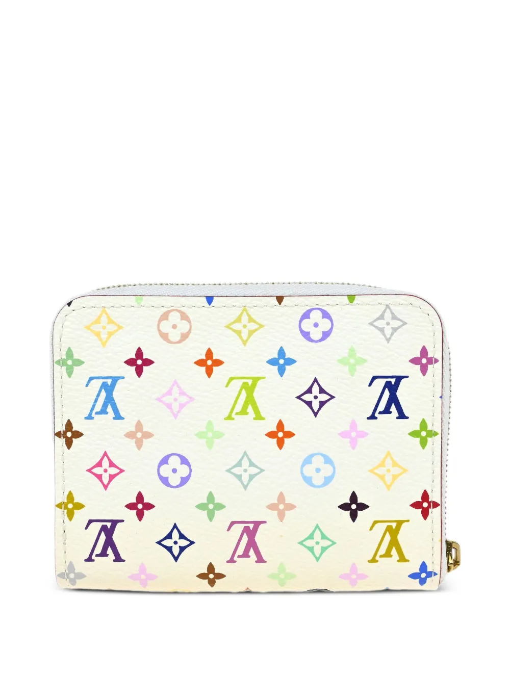 Louis Vuitton Pre-Owned cartera Monogram Multicolor 2012 en colaboración con Takashi Murakami | blanco | Image 1