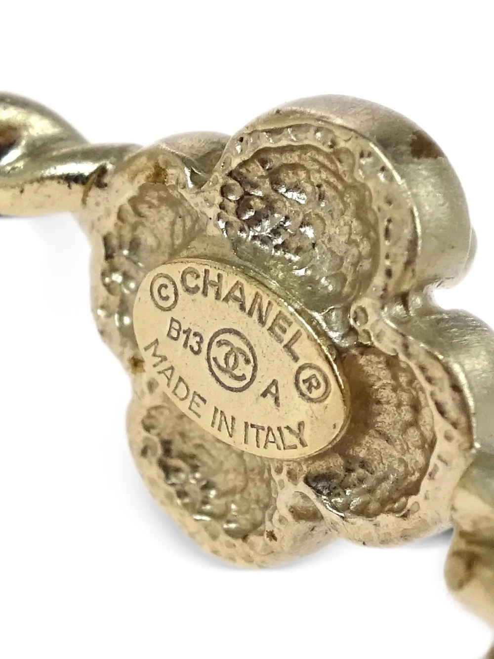 Pre-owned Chanel 2013 Camellia Ring