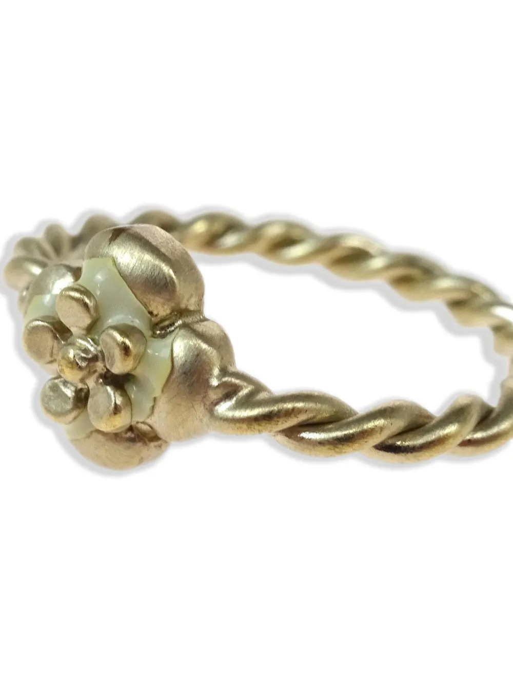 Pre-owned Chanel 2013 Camellia Ring