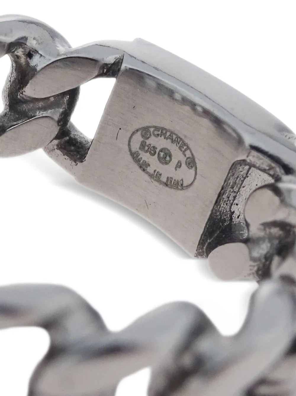 CHANEL Pre-Owned 2015 chain-link ring | Image 2