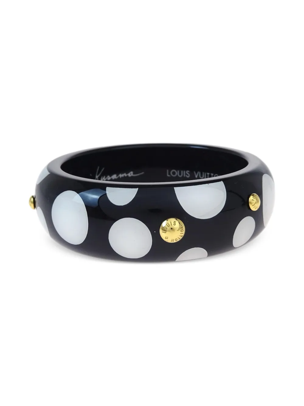 Louis Vuitton Pre-Owned x Yayoi Kusama 2012 Dot Infinity GM bangle | Image 2