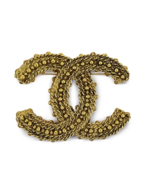 CHANEL Pre-Owned 2011 Brosche mit CC