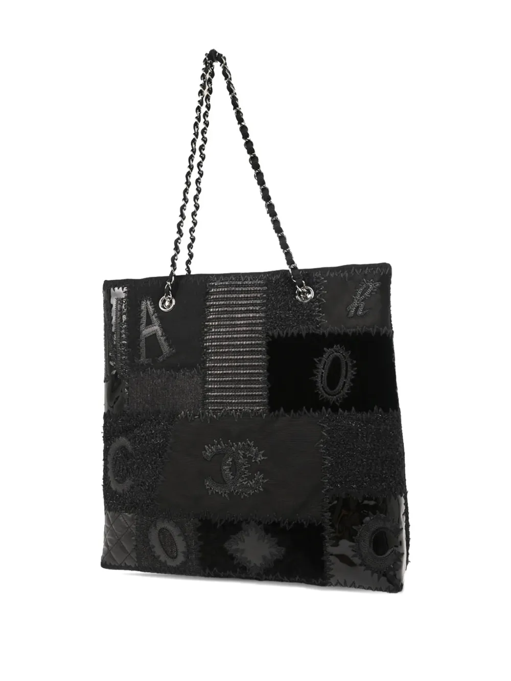 CHANEL Pre-Owned sac cabas 2017 à design patchwork | Pre-owned | Image 2