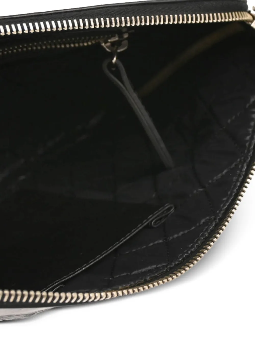 Pre-owned Chanel 2014 Je Ne Suis Pas En Solde Clutch Bag In Black